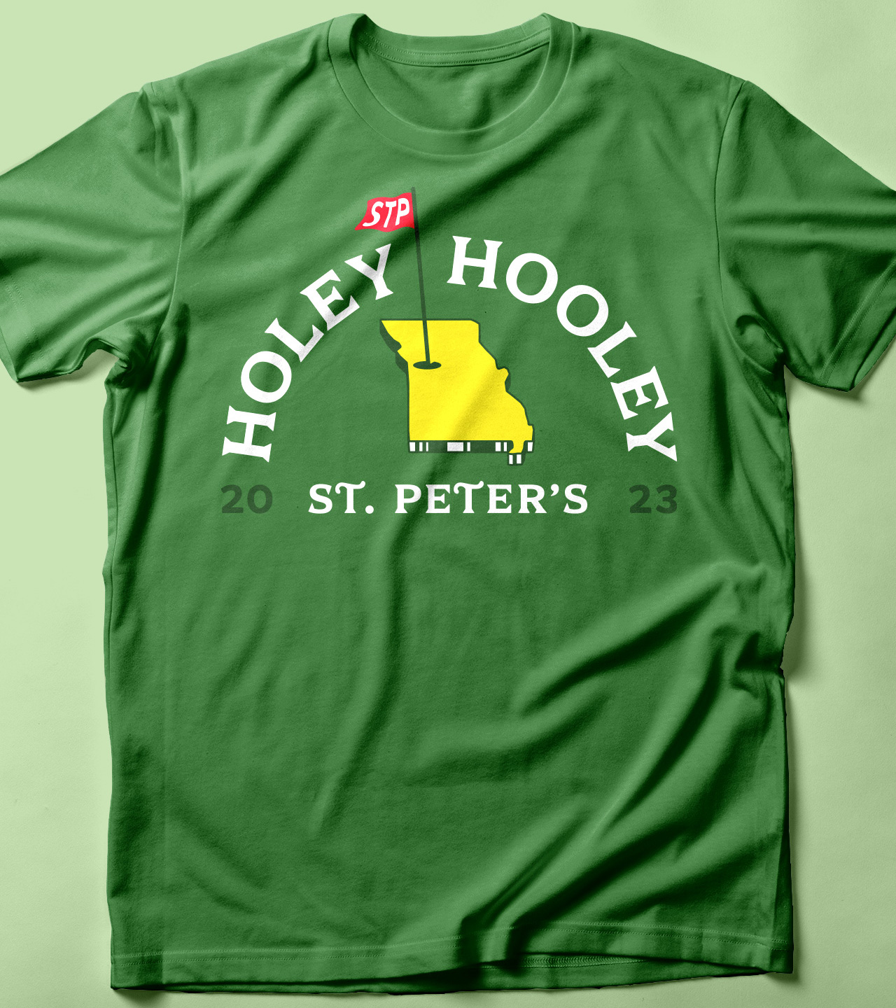 Holey Hooley Green T-shirt