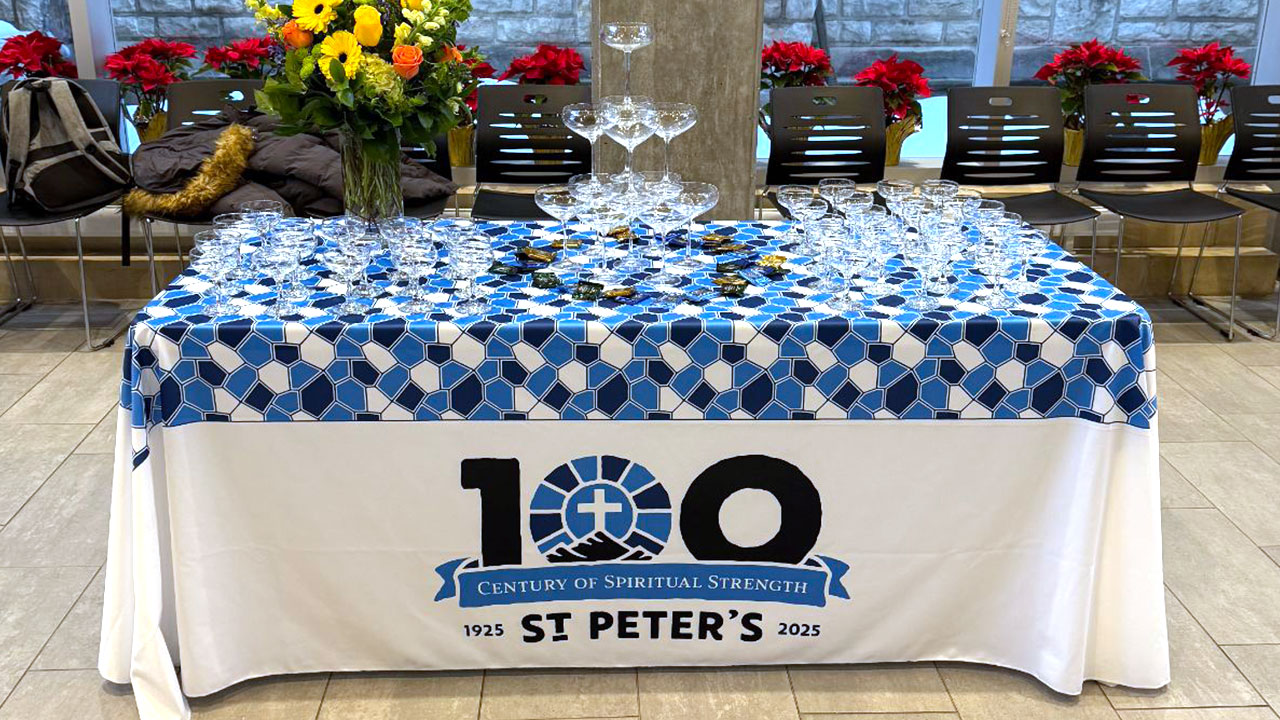 St. Peter's Centennial Tablecloth